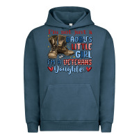 Pigment Midnight Navy i'm not just a daddy's little girl Urban Hoodie - MaliasSmallBusiness