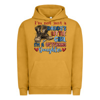 Pigment Peanut Butter i'm not just a daddy's little girl Urban Hoodie - MaliasSmallBusiness
