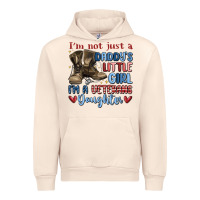 Sandshell i'm not just a daddy's little girl Urban Hoodie - MaliasSmallBusiness