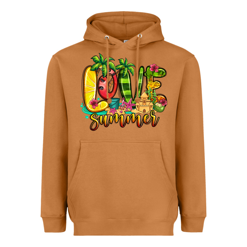Love Summer Heavyweight Hoodie by Jasminsmagicworld | Teevron