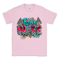 Bubblegum Pink race wife Classic Tee - Zillion Design Studio