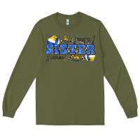 Army Green sister volleyball Long Sleeve Tee - Zillion Design Studio