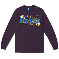 Plum sister volleyball Long Sleeve Tee - Zillion Design Studio