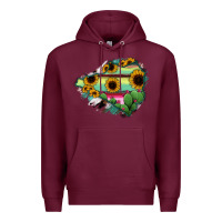 Colima State Of Mexico Map Premium Hoodie | Teevron