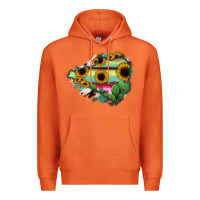 Carrot Colima State Of Mexico Map Premium Hoodie - RanaPortraitStore