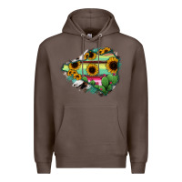 Coffee Colima State Of Mexico Map Premium Hoodie - RanaPortraitStore