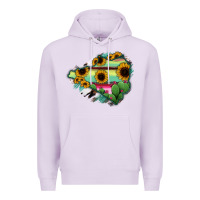 Lilac Colima State Of Mexico Map Premium Hoodie - RanaPortraitStore