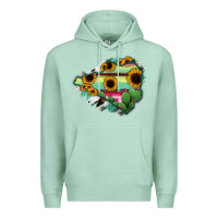 Seafoam Colima State Of Mexico Map Premium Hoodie - RanaPortraitStore