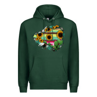 Sports Green Colima State Of Mexico Map Premium Hoodie - RanaPortraitStore