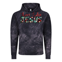 Cloud Black love like jesus Vintage Hoodie - AdoDesignShop