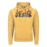 Vintage Mustard love like jesus Vintage Hoodie - AdoDesignShop
