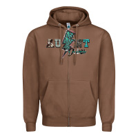 Chestnut aunt vibes Zipper Hoodie - SublimationCraftShop
