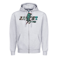 Heather Grey aunt vibes Zipper Hoodie - SublimationCraftShop