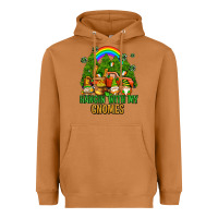 Meerkat hangin with my gnomes with rainbow Heavyweight Hoodie - AdoDesignShop