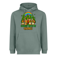 Sage hangin with my gnomes with rainbow Heavyweight Hoodie - AdoDesignShop