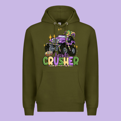 Beads Crusher Premium Hoodie Designed By Maliassmallbusiness