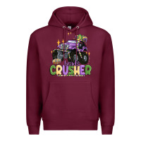 Burgundy beads crusher Premium Hoodie - MaliasSmallBusiness