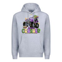 Heather Grey beads crusher Premium Hoodie - MaliasSmallBusiness