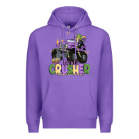 Purple beads crusher Premium Hoodie - MaliasSmallBusiness