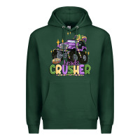 Sports Green beads crusher Premium Hoodie - MaliasSmallBusiness