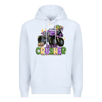 White beads crusher Premium Hoodie - MaliasSmallBusiness