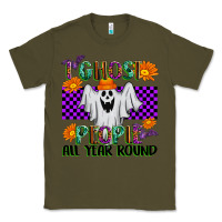 Army Green I Ghost People All Year Round Classic Tee - texasbilliewilder