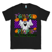 Black I Ghost People All Year Round Classic Tee - texasbilliewilder