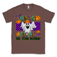 Chestnut I Ghost People All Year Round Classic Tee - texasbilliewilder