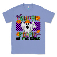 Colony Blue I Ghost People All Year Round Classic Tee - texasbilliewilder