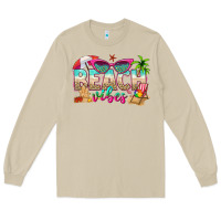 Mushroom beach vibes Long Sleeve Tee - texasbilliewilder