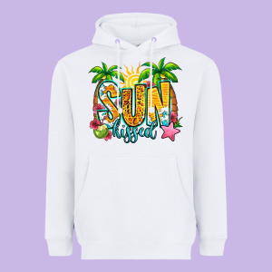 Sun Kissed Summer Heavyweight Hoodie Designed By Jasminsmagicworld