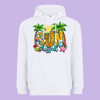 Sun Kissed Summer Heavyweight Hoodie Designed By Jasminsmagicworld