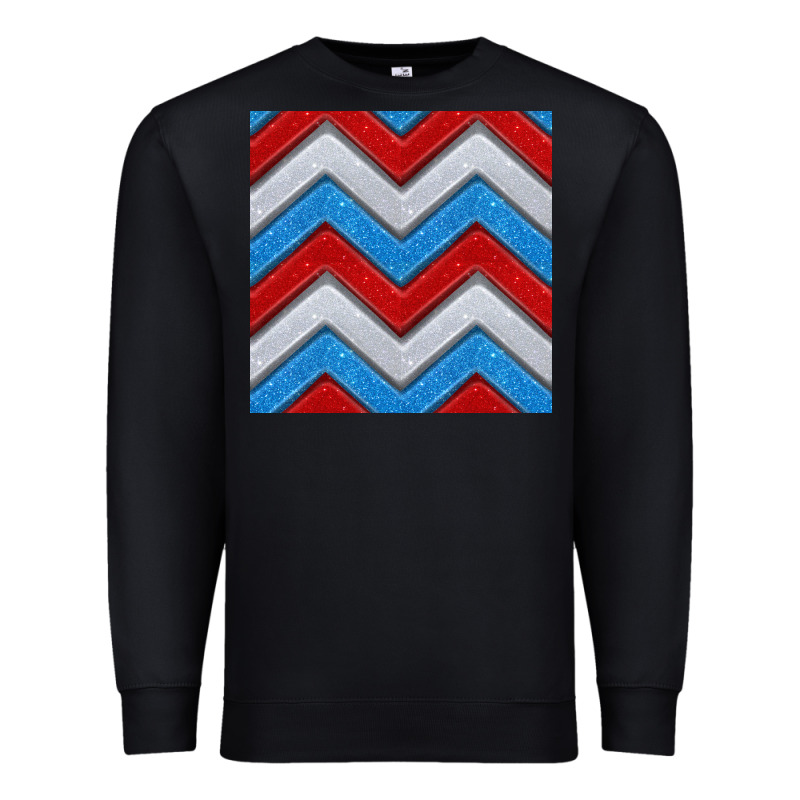 Glitter 4th Of July Seamless Pattern Premium Sweatshirt by BundleAndBundleShop | Teevron