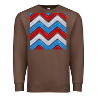 Chestnut Glitter 4th of July Seamless Pattern Premium Sweatshirt - BundleAndBundleShop