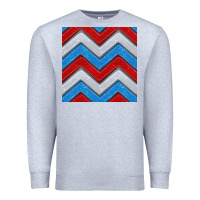 Heather Grey Glitter 4th of July Seamless Pattern Premium Sweatshirt - BundleAndBundleShop