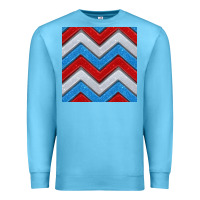 Ocean Blue Glitter 4th of July Seamless Pattern Premium Sweatshirt - BundleAndBundleShop