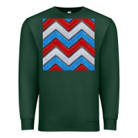 Sports Green Glitter 4th of July Seamless Pattern Premium Sweatshirt - BundleAndBundleShop