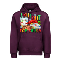 Mauve Wine i put out for santa Urban Hoodie - MaliasSmallBusiness