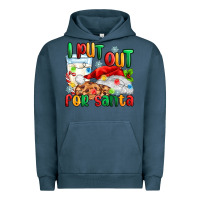 Pigment Midnight Navy i put out for santa Urban Hoodie - MaliasSmallBusiness