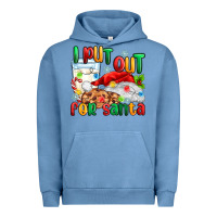 Pigment Pebble Blue i put out for santa Urban Hoodie - MaliasSmallBusiness