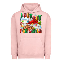 Pigment Salmon i put out for santa Urban Hoodie - MaliasSmallBusiness