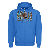 True Royal being a mom makas my life complete Zipper Hoodie - SublimationCraftShop
