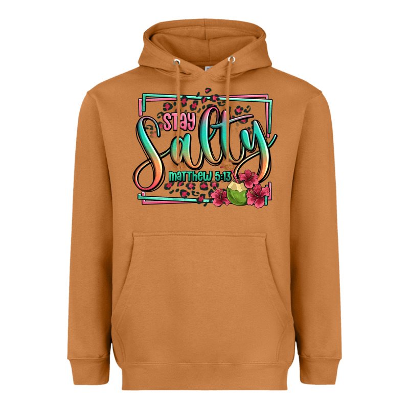 Stay Salty Matthew 5 13 Summer Heavyweight Hoodie by Jasminsmagicworld | Teevron