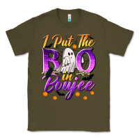 Army Green I Put The Boo In Boujee Classic Tee - texasbilliewilder