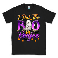 Black I Put The Boo In Boujee Classic Tee - texasbilliewilder