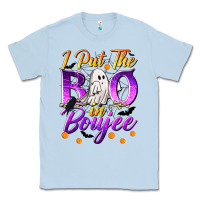 Dusty Blue I Put The Boo In Boujee Classic Tee - texasbilliewilder