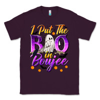 Plum I Put The Boo In Boujee Classic Tee - texasbilliewilder