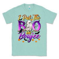 Seafoam I Put The Boo In Boujee Classic Tee - texasbilliewilder