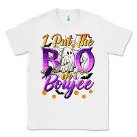 White I Put The Boo In Boujee Classic Tee - texasbilliewilder