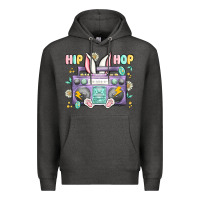 Charcoal Heather hip hop easter Premium Hoodie - MaliasSmallBusiness